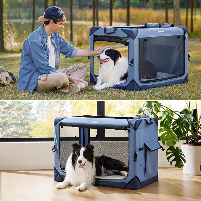 Lesure Collapsible Dog Crate - Image 2