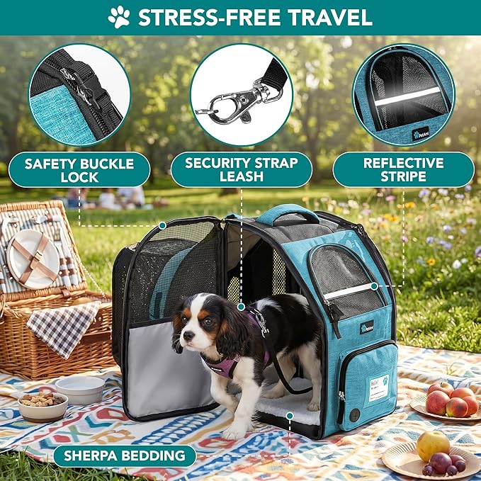 PetAmi Expandable Dog Backpack Carrier - Image 4