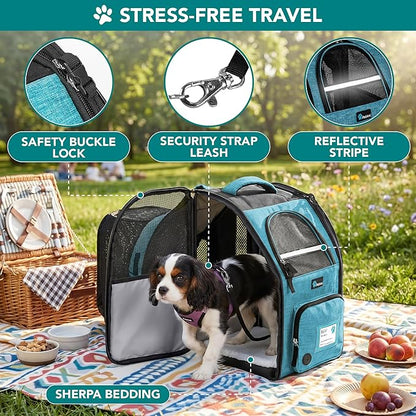 PetAmi Expandable Dog Backpack Carrier - Image 4