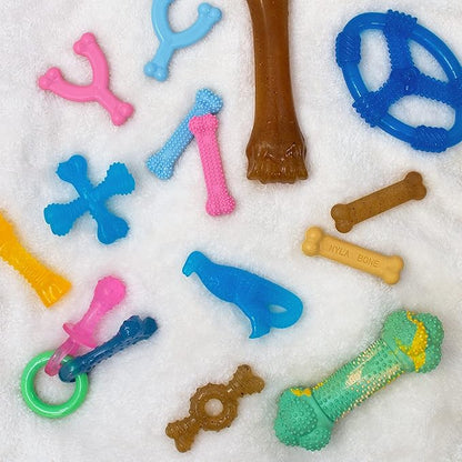 Nylabone Ring Bone Chew Toy for Puppies, Puppy Teething Toys, Puppy Enrichment - Image 4