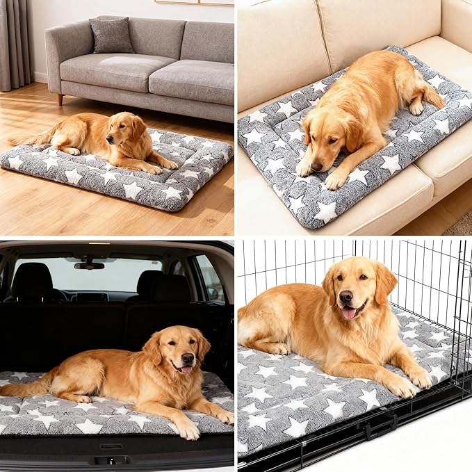 Dog Bed Mat, Reversible Crate Pad & Durable Dog Bed - Image 6