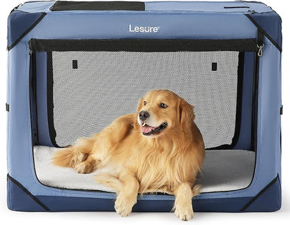 Lesure Collapsible Dog Crate by Lesure
