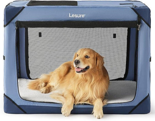 Lesure Collapsible Dog Crate by Lesure