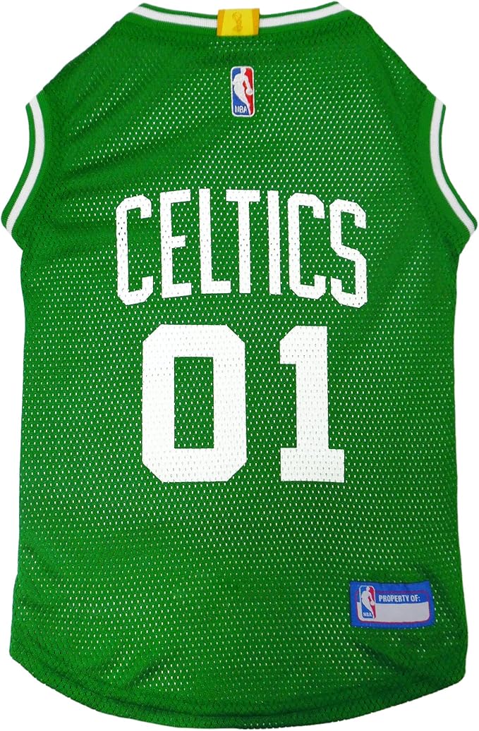 Pets First NBA BOSTON CELTICS DOG Jersey, Large by PETSFIRST