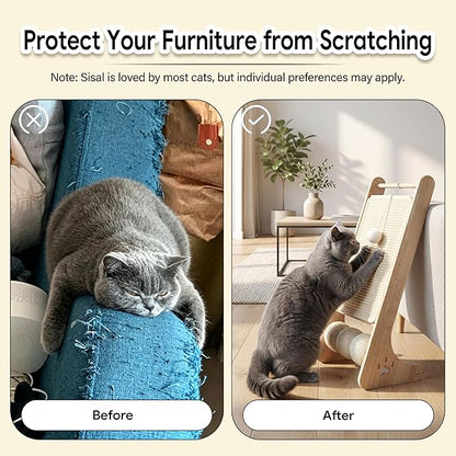 Cat Scratcher for Indoor Cats, Sisal Cat Scratching Board - Image 6