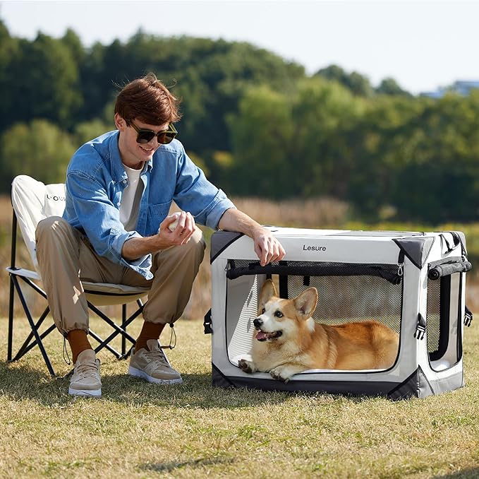 Lesure Collapsible Dog Crate - Image 2