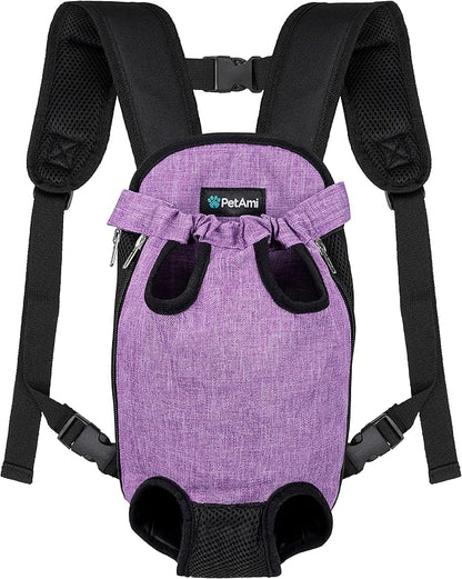 PetAmi Dog Carrier Backpack, Adjustable Pet Cat Front Carrier Backpack - Image 8