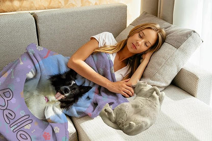 Customized Dog Blanket with Name - Image 3
