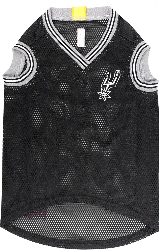 Pets First NBA SAN ANTONIO SPURS DOG Jersey, Large - Image 3