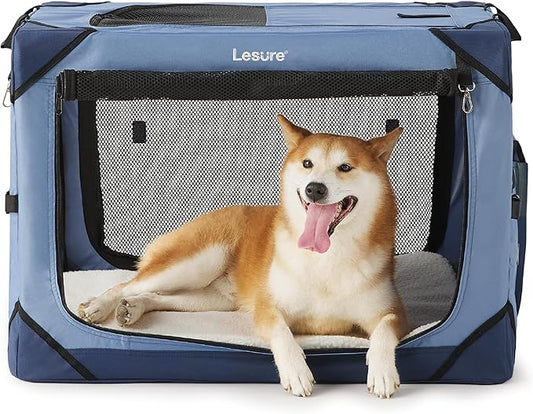 Lesure Collapsible Dog Crate by Lesure