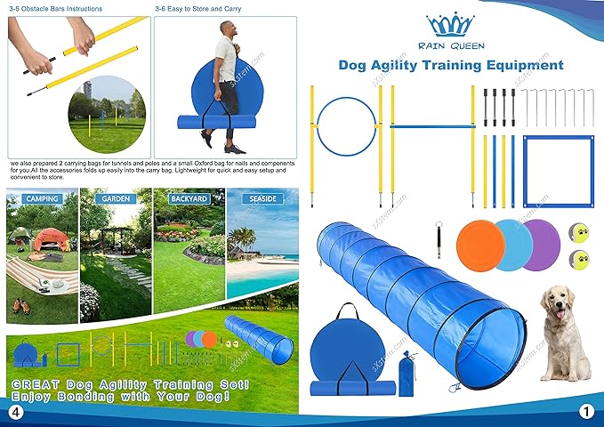 Dog Agility Course Backyard Set - Image 7
