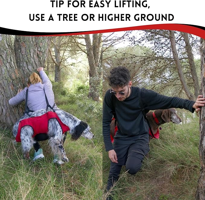 Fido Pro Airlift Ultra-Lite Dog Sling | Ultra-lite Sling Fit in Your Pocket & - Image 9