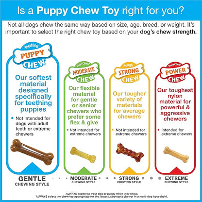 Nylabone Ring Bone Puppy Chew Toy - Image 14