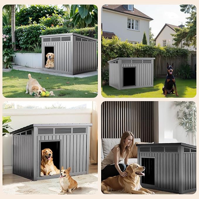 VIXZEN Dog House Outdoor, Indoor Dog House Medium Size Dog - Image 7