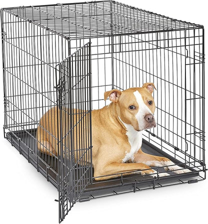 Midwest Homes for Pets 36-Inch New World Crate for Medium-Large Breeds by NewWorldPetProducts
