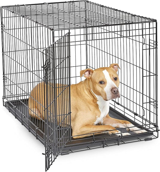 Midwest Homes for Pets 36-Inch New World Crate for Medium-Large Breeds by NewWorldPetProducts