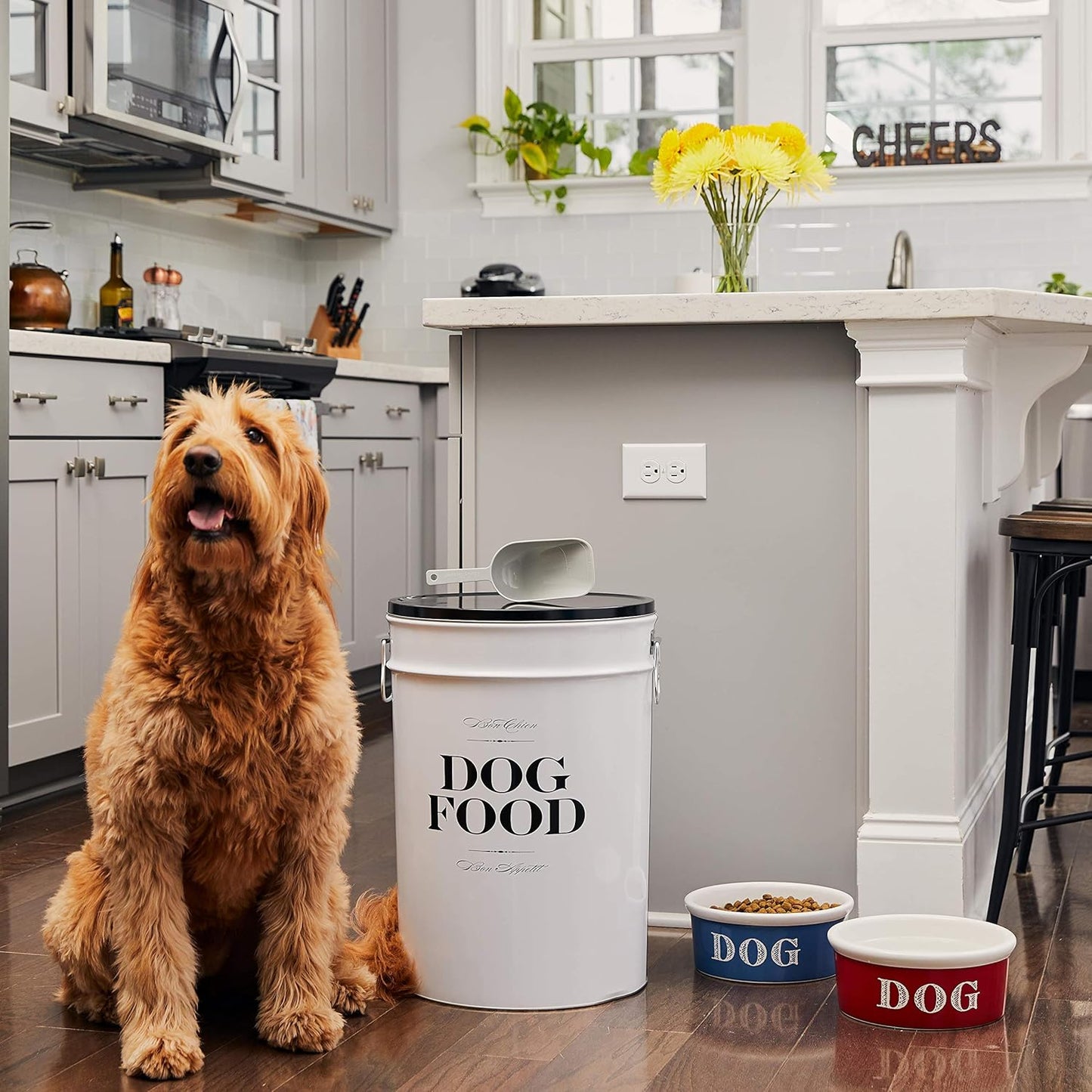 Harry Barker Pet Food Storage Collection, Bon Chien Food Storage - Large