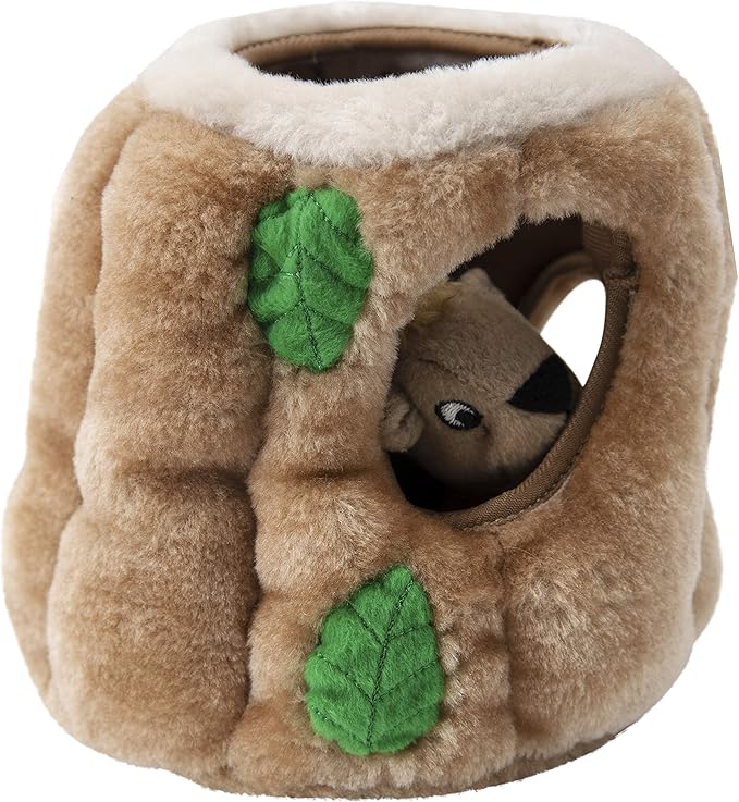 Outward Hound Hide-A-Squirrel Dog Toy – Interactive 2‑in‑1 Plush Puzzle - Image 7