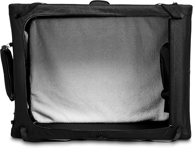 Amazon Basics Folding Portable Soft Pet Dog Crate Carrier Kennel - Image 3