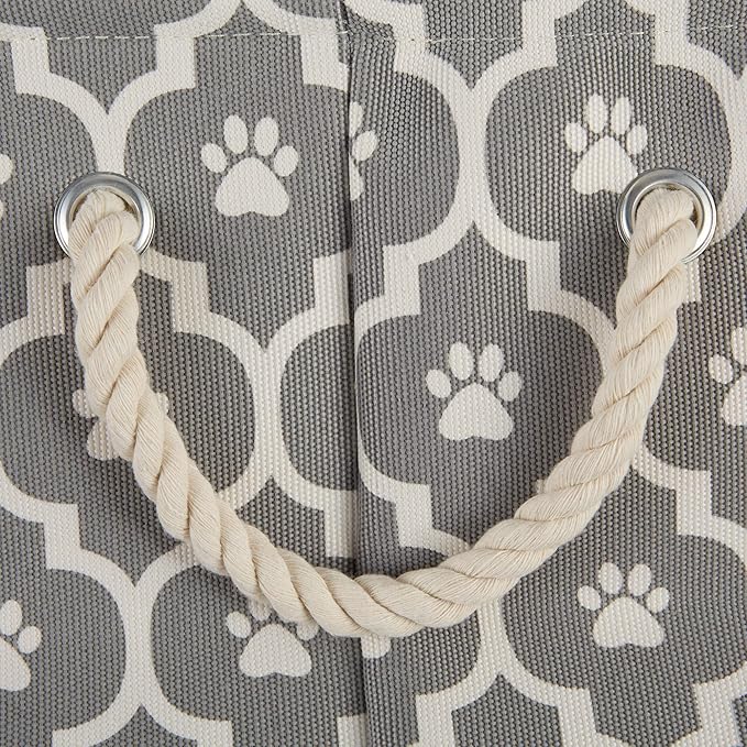 Bone Dry Pet Storage Collection Lattice Paw Print, Medium Rectangle - Image 4