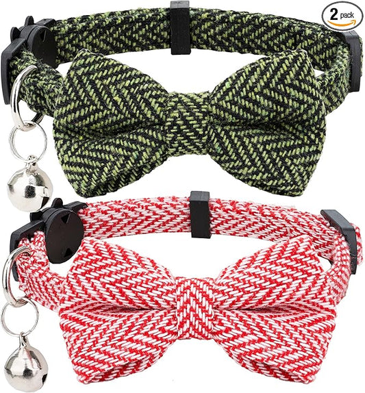 Cat Collar Breakaway Bowtie Safety by Gyapet