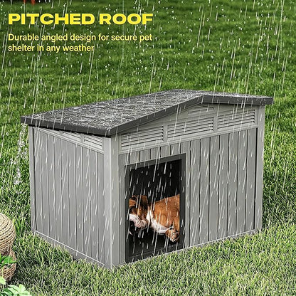 Fancyango Outdoor Dog House for Large Dogs, Outside Dog House - Image 5