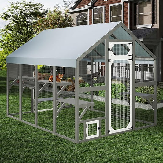 Ketive Extra Large Catio Outdoor Cat Enclosure by Ketive