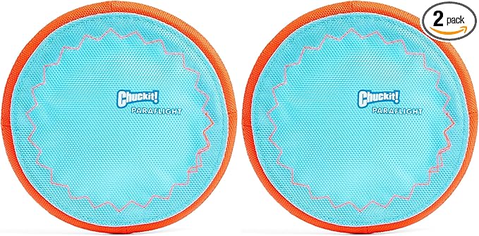 Chuckit! Paraflight Flying Disc Dog Toy by Chuckit