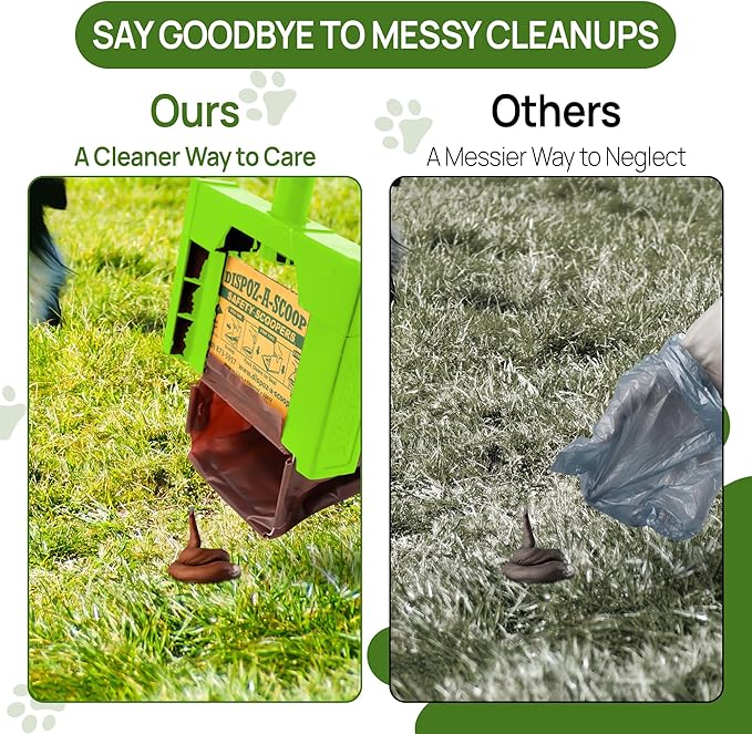 Dispoz-A-Scoop® Revolutionary 4-in-1 Dog Poop Scooper, Clean - Image 5