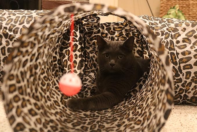 Feline Ruff 3 Way Cat Tunnel. Extra Large 12 Inch Diameter and Extra Long. A - Image 9