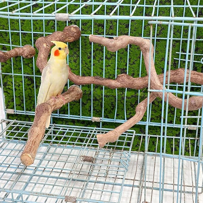 5 PCS Natural Grape Stick Perch Swing Chewing Toys - Image 8
