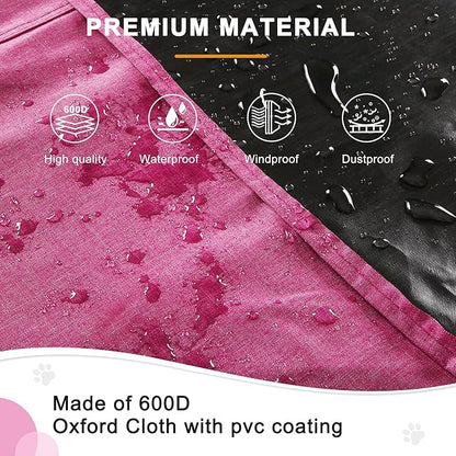HiCaptain Breathable Dog Crate Cover 30 Inch, Durable Heavy Duty Kennel Cover - Image 2