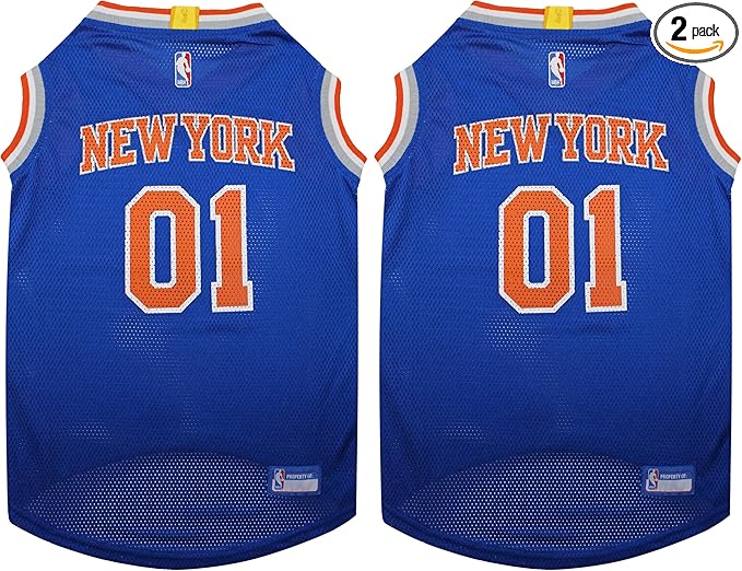 NBA NEW YORK Knicks Dog Jersey, Small by PETSFIRST