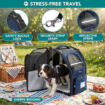 PetAmi Expandable Dog Backpack Carrier - Image 4