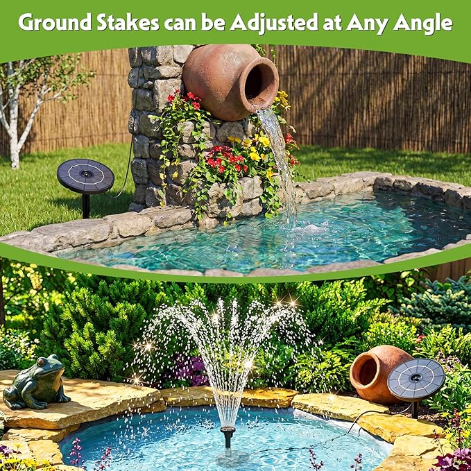 AISITIN DIY Solar Fountain Pump - Image 3