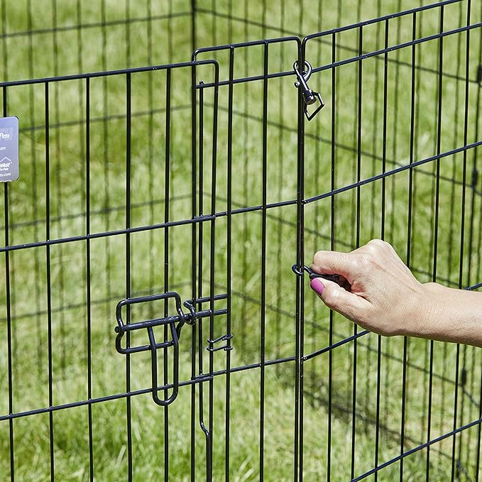 MidWest Homes for Pets 48-Inch Exercise Pen, for Indoor and Outdoor Use - Image 8