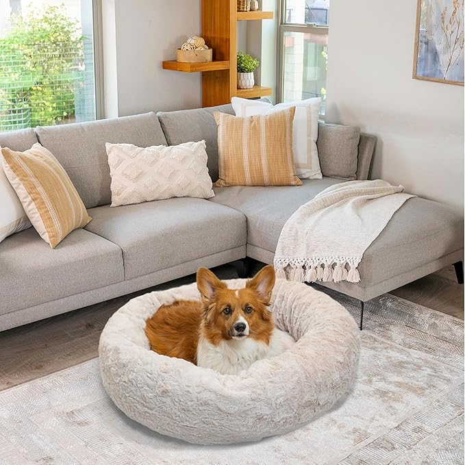 Best Friends by Sheri The Original Calming Donut Dog Bed - Image 7