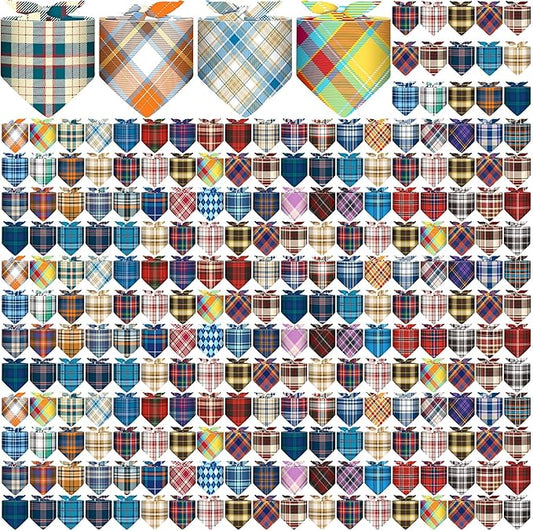 Reginary 180 Pcs Dog Bandanas Bulk by Reginary