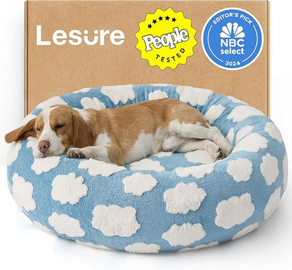 Lesure Shown on TV Donut Dog Beds Large Sized Dog by Lesure
