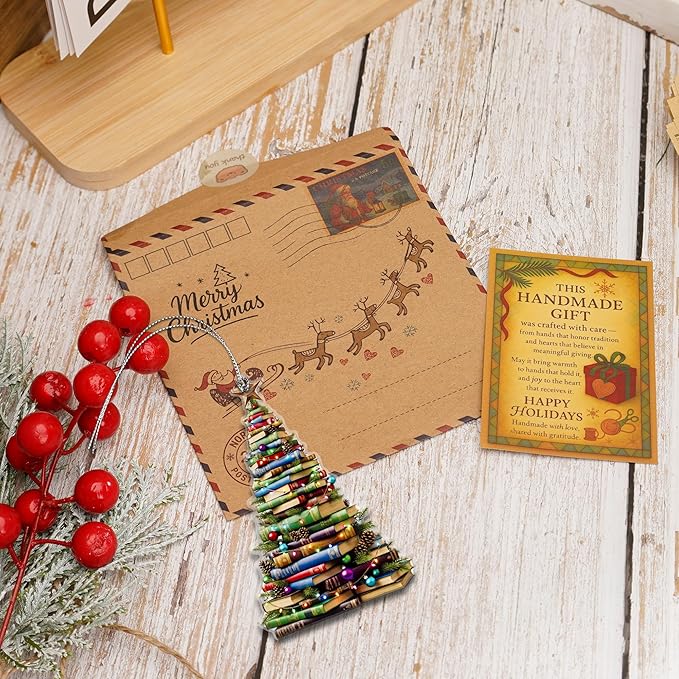 Book Ornament, Book Ornaments for Christmas Tree, Christmas Ornaments 2026 - Image 3