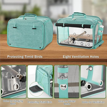 Bird Carrier Airline Approved, Bird Travel Cage - Image 4