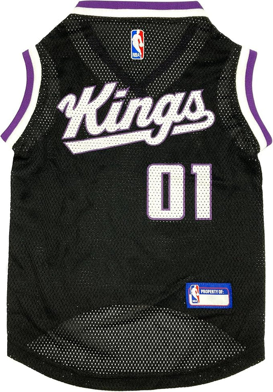 Pets First NBA Sacramento Kings Dog Jersey, X-Small- Tank Top Basketball Pet by PETSFIRST
