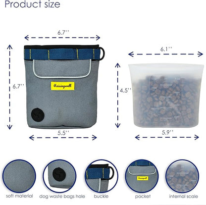Raisingwell Dog Treat Pouch for Pet Walking and Training - Image 2
