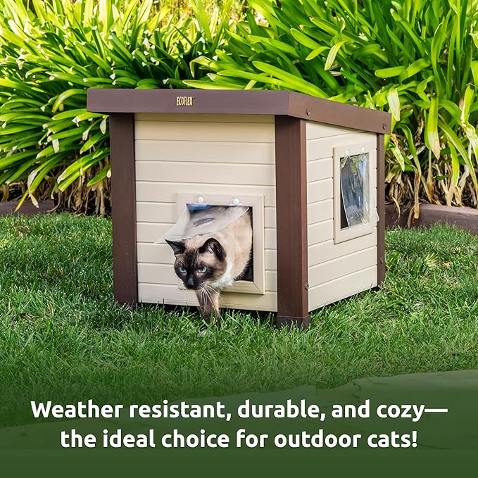 New Age Pet ECOFLEX Albany Outdoor Cat House - Image 12
