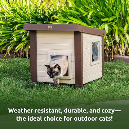 New Age Pet ECOFLEX Albany Outdoor Cat House - Image 12