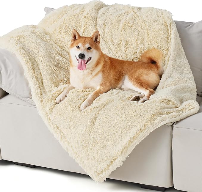 Bedsure Dog Blankets for Large Dogs, Fluffy Waterproof Dog Blanket for Couches - Image 8