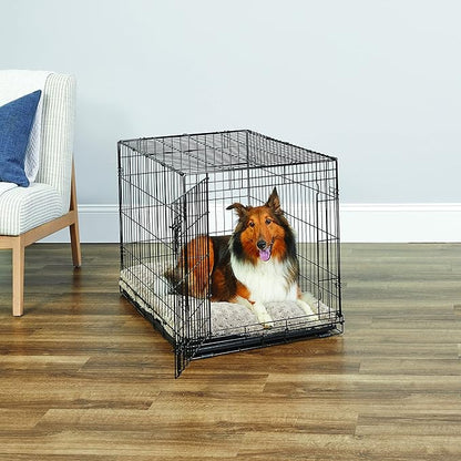 Midwest Homes for Pets 36-Inch New World Crate for Medium-Large Breeds - Image 2