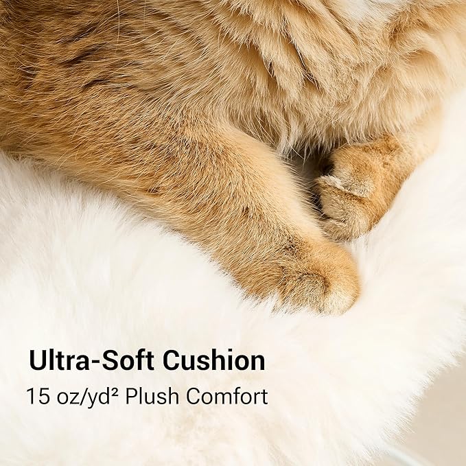 Modern Cat Tree Tower for Indoor Cats up to 12lbs, Wood Cat Bed - Image 7