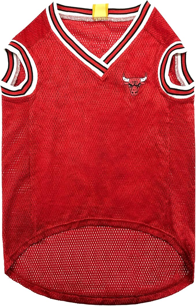 Pets First NBA CHICAGO BULLS DOG Jersey, X-Small - Image 2
