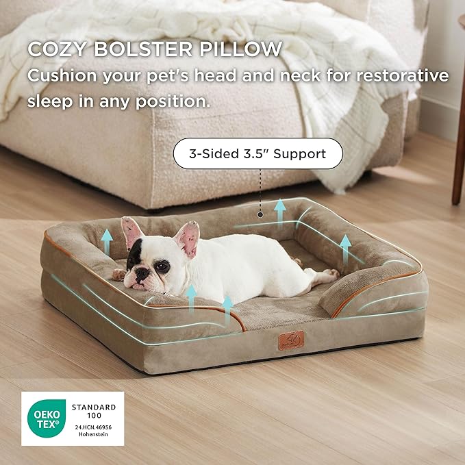 Bedsure Orthopedic Dog Bed Medium Size Dogs - Image 4